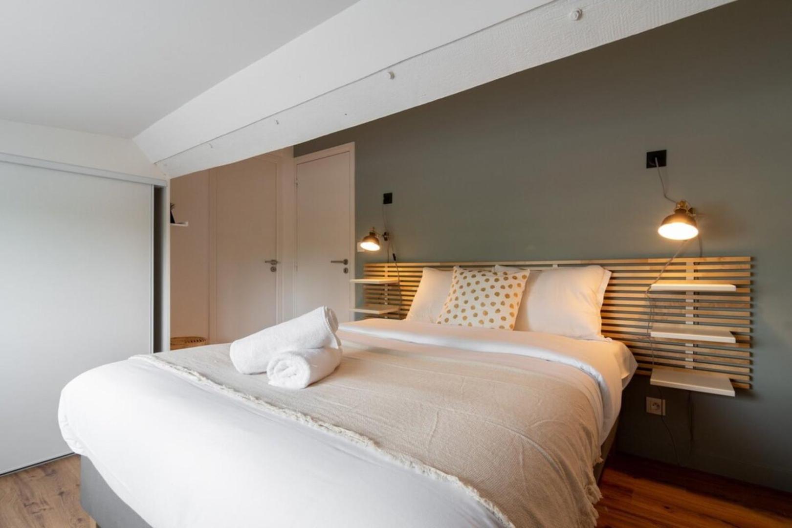 Marcq En Baroeul - Superb Apartment + Parking Exterior foto